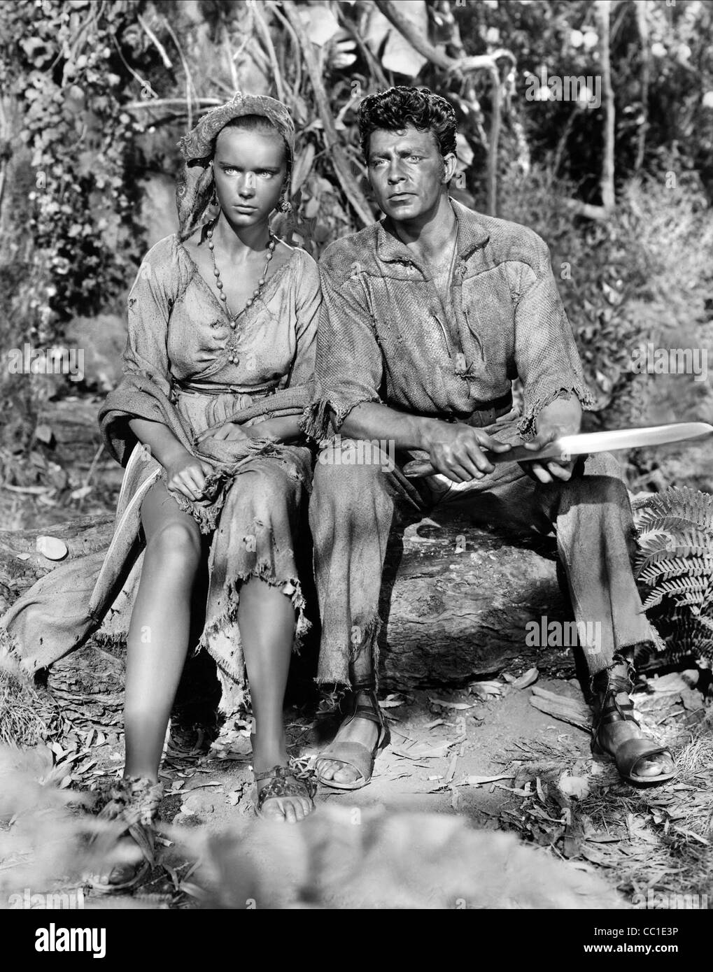 ANNE FRANCIS, Dale Robertson, Lydia Bailey, 1952 Fotografía de stock ...