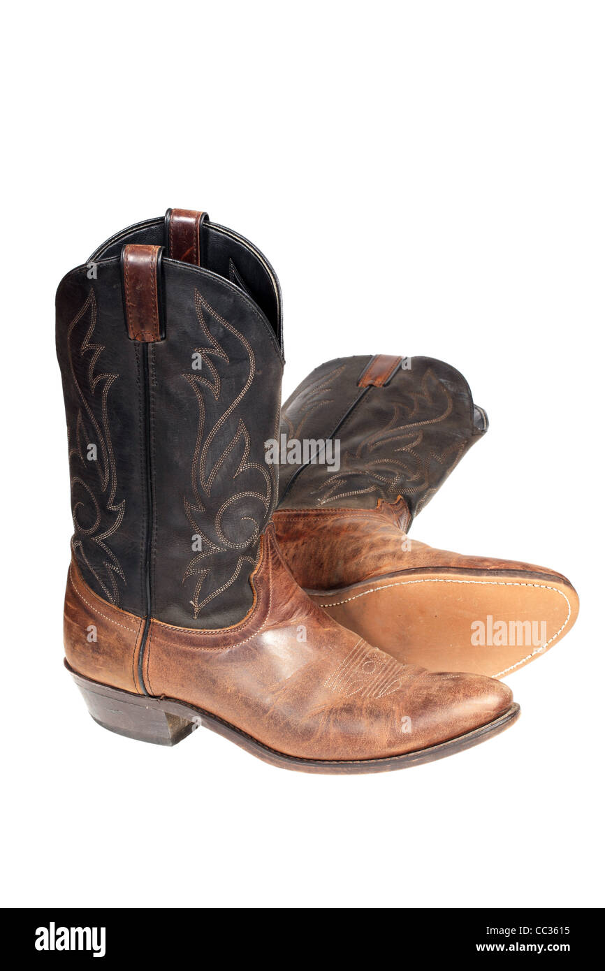 desencadenar Motivación Contabilidad Two dirty western cowboy boots fotografías e imágenes de alta resolución -  Alamy