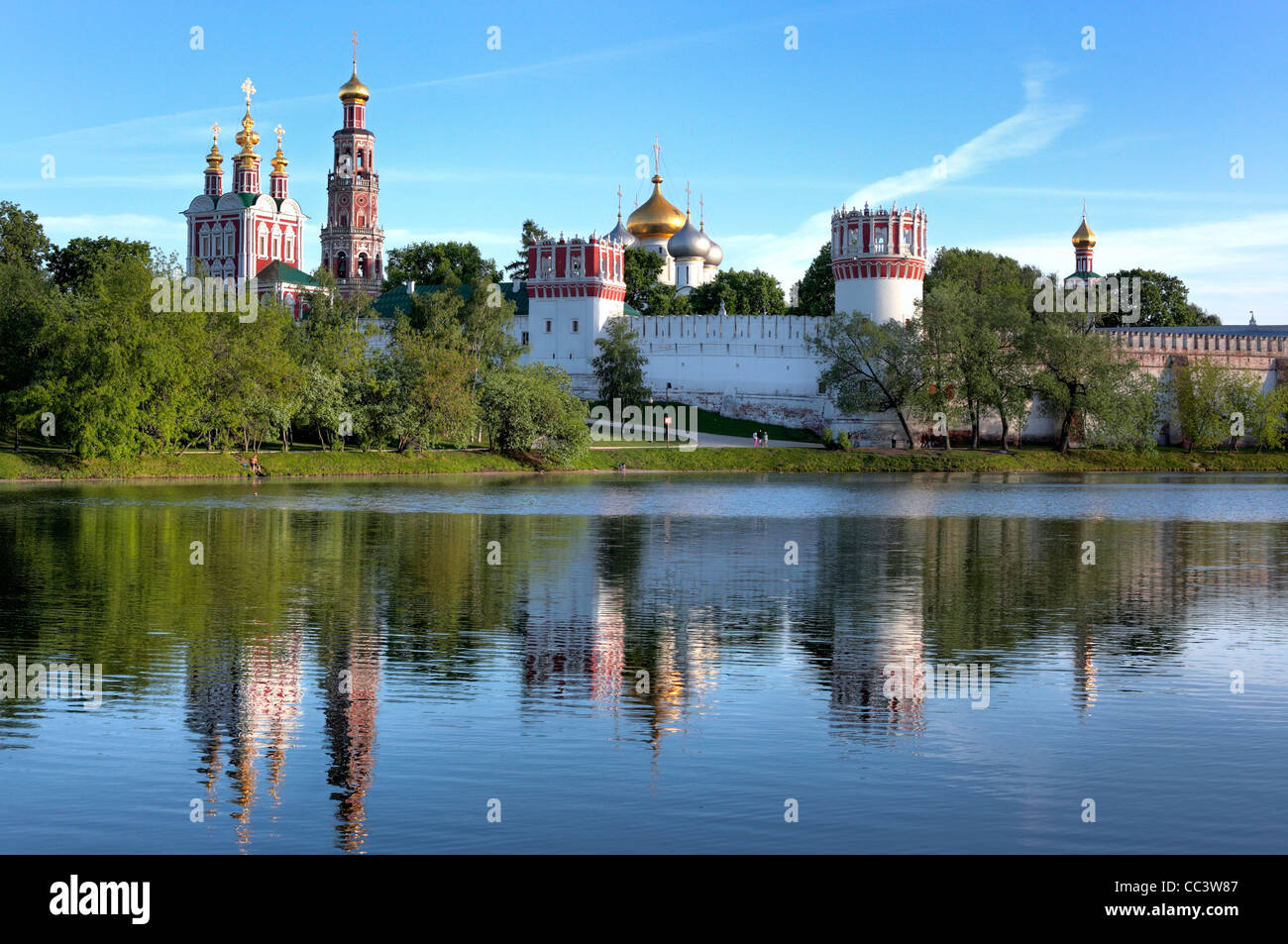 Convento Novodevichy, Moscú, Rusia Foto de stock