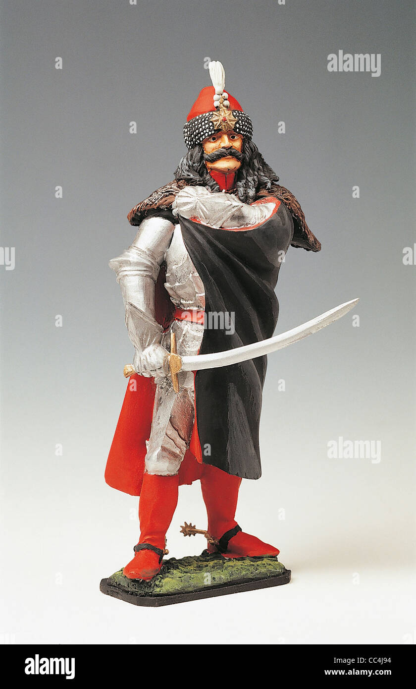 Recolección: soldados en el sur de armaduras armaduras Vlad III Drácula  "mitad del siglo XV Fotografía de stock - Alamy