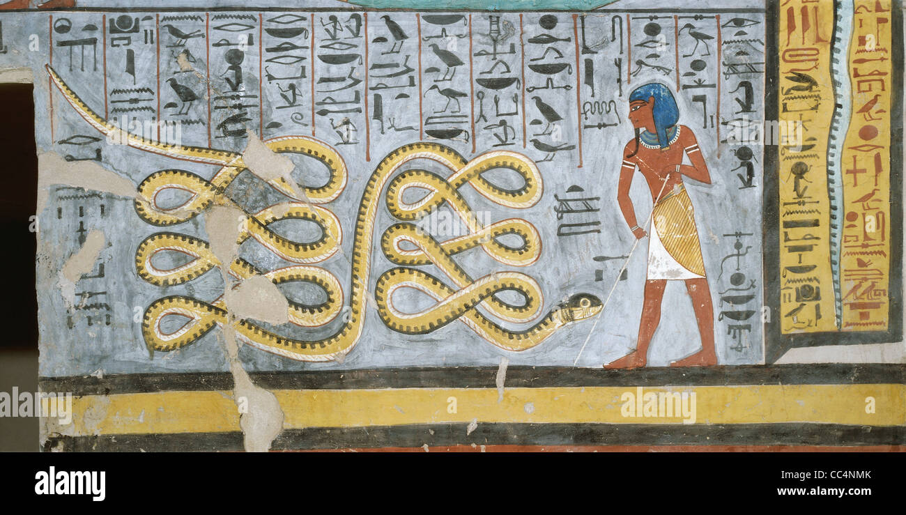 Кажется меня укусила змея о боже. Египетские фрески Апоп. Апоп Бог Египта. Апоп в древнем Египте. Бог Апоп фреска.