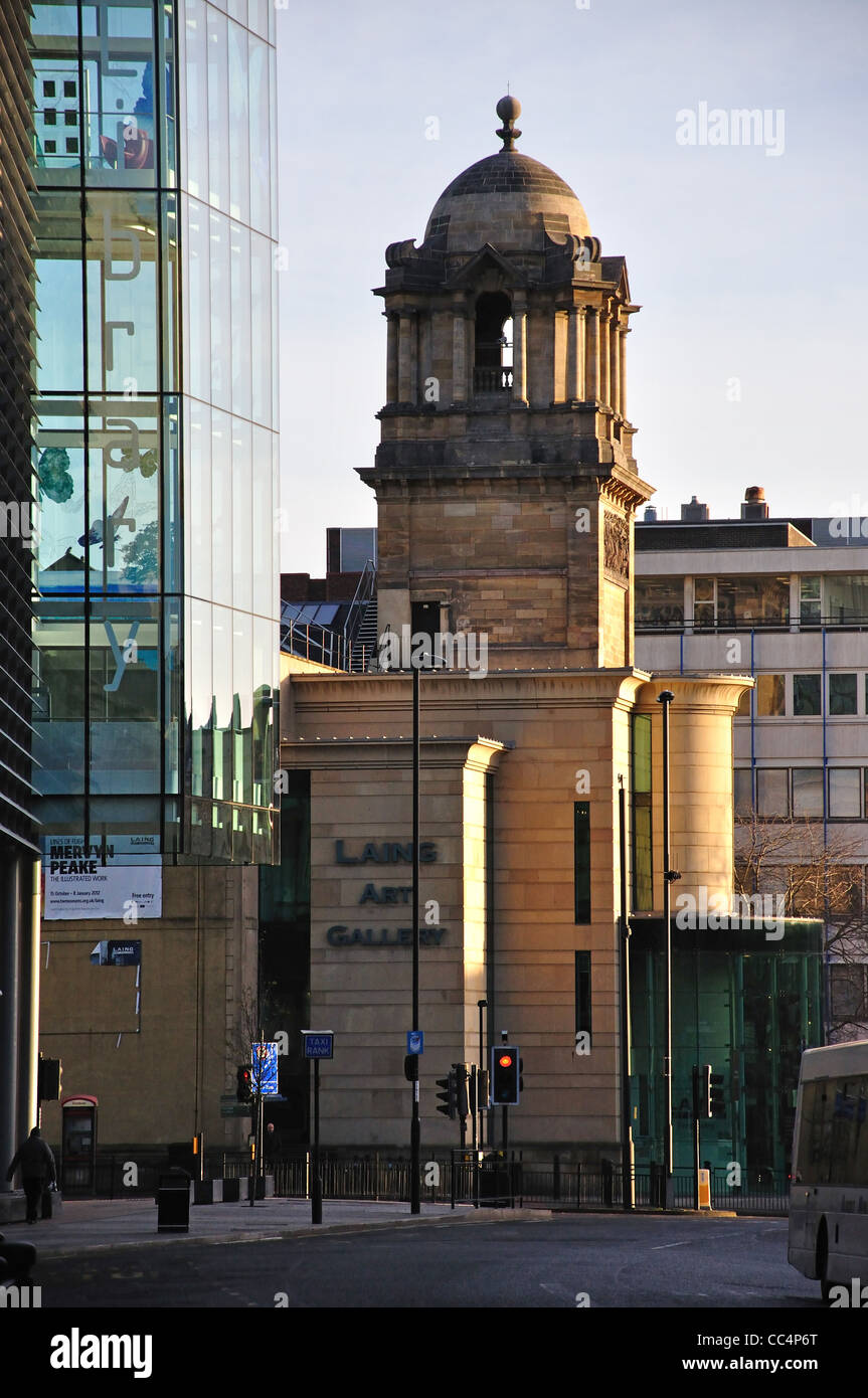 Laing Art Gallery, New Bridge Street, Newcastle upon Tyne Tyne y desgaste, England, Reino Unido Foto de stock