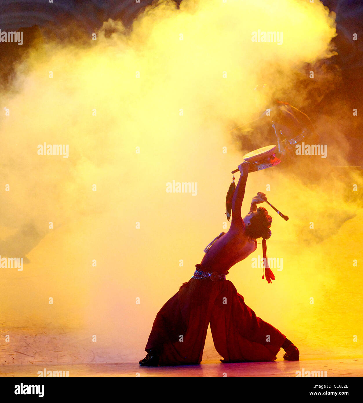 La danza tradicional, Beijing, China Fotografía de stock Alamy