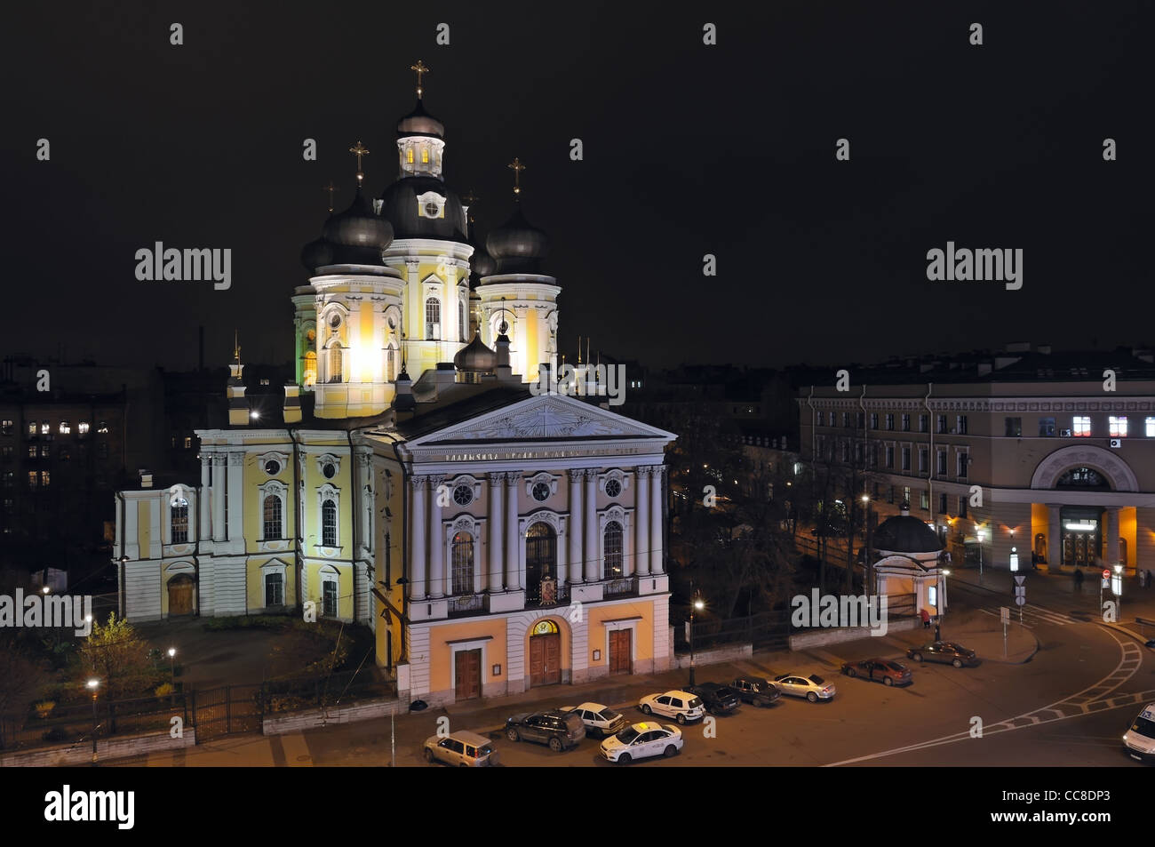 San Petersburgo: Catedral de la Madre de Dios de Vladimir Foto de stock