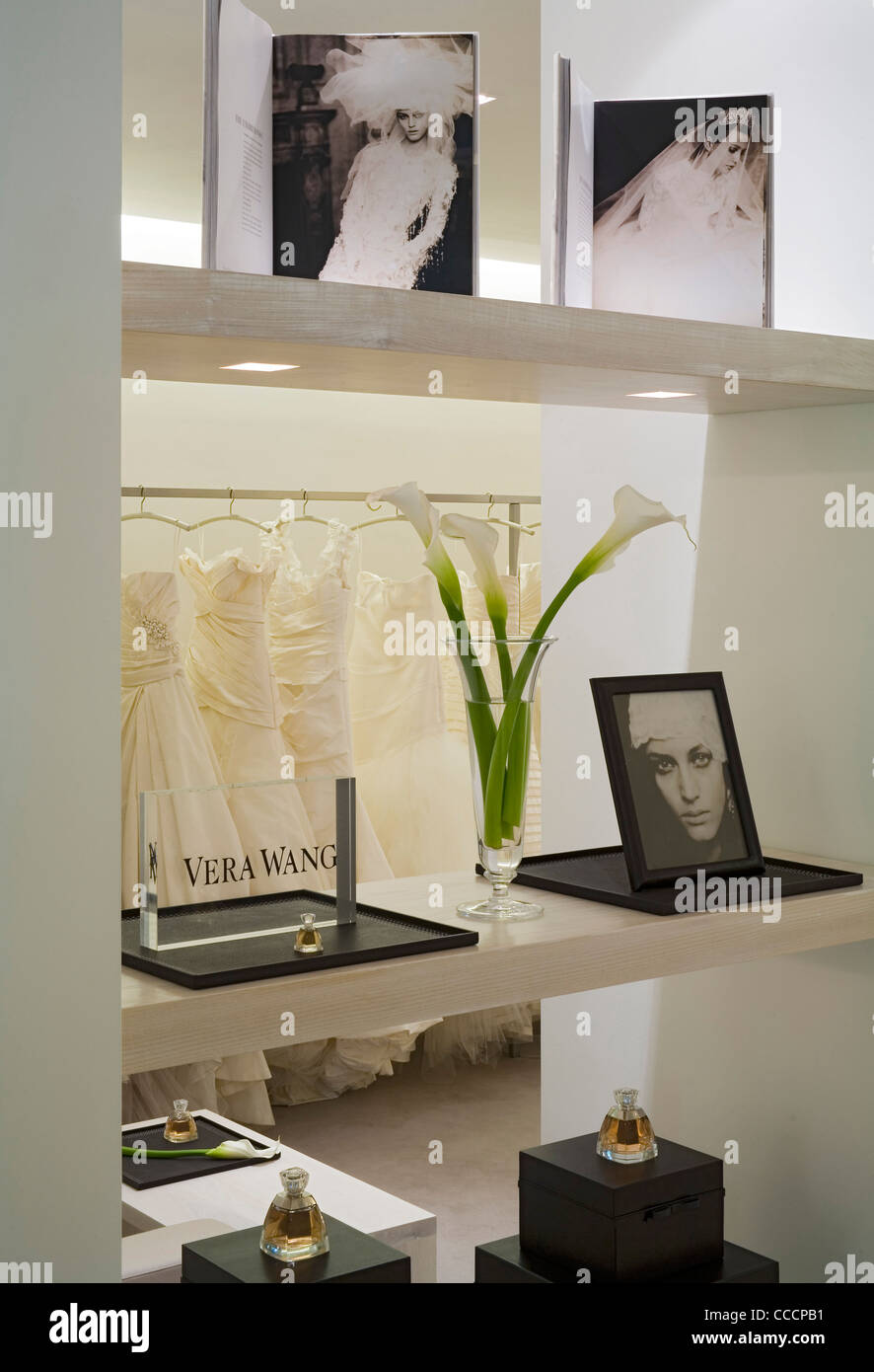 VERA WANG BODA TIENDA INTERIOR Fotografía de stock - Alamy
