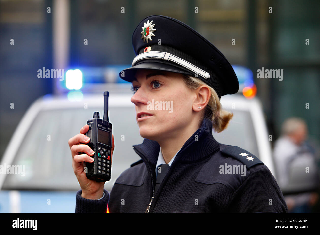 Digital Voice radio, radio de la policía Fotografía de stock - Alamy