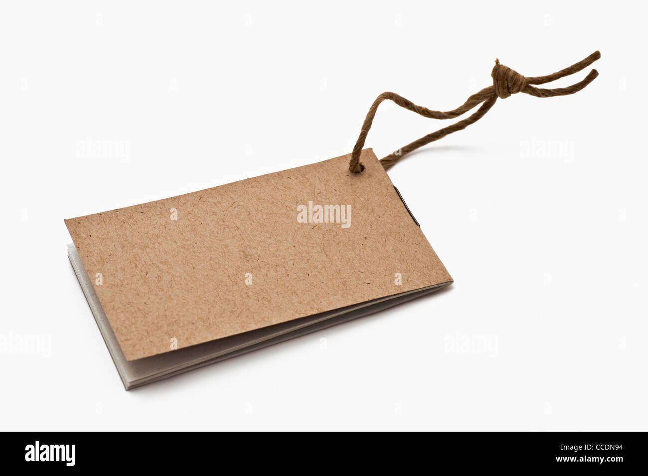 Foto detalle de un folleto fino con un cable corto, sin inscripción. Foto de stock