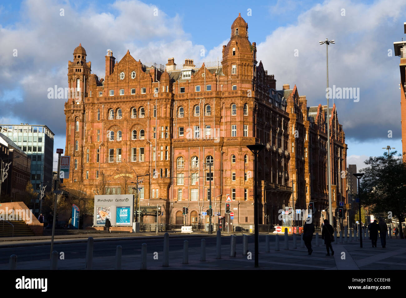 Midland Hotel, Manchester, Reino Unido Nov 2011 Foto de stock