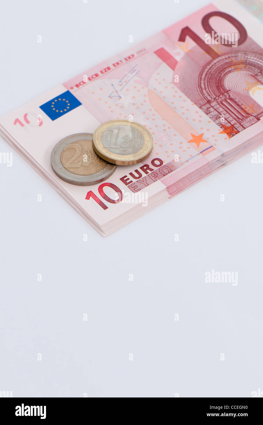Euros Foto de stock