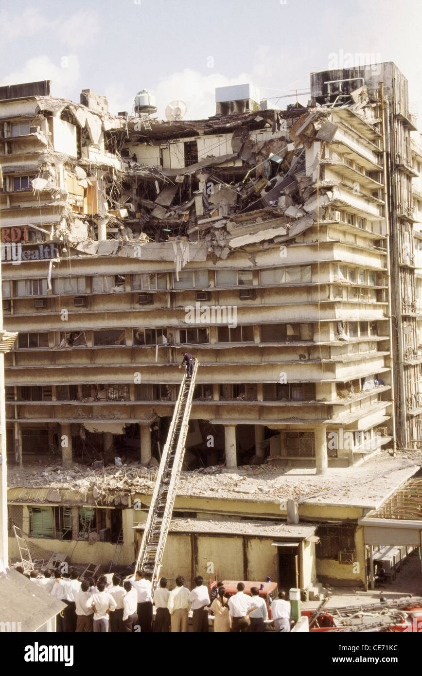 Poonam cámara el colapso de la construcción ; ; ; maharashtra Bombay Bombay india Foto de stock