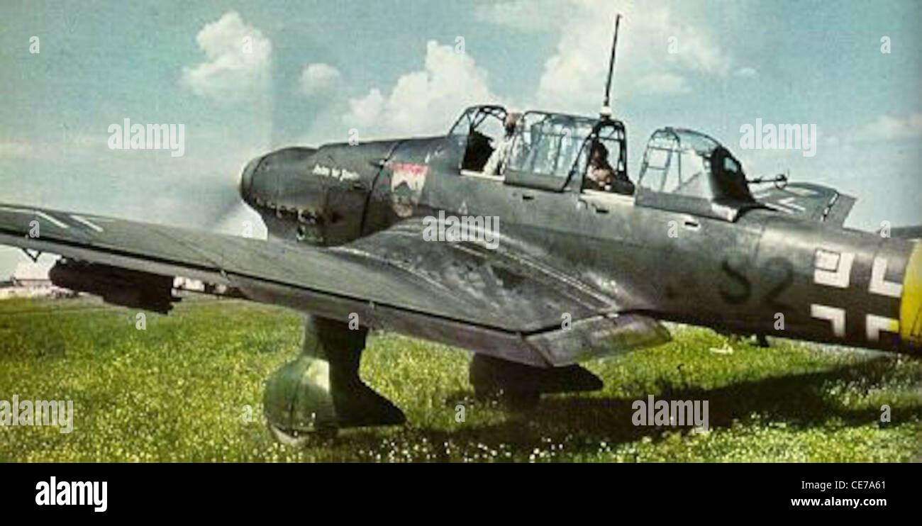 Imágenes en color de la segunda guerra mundial Foto de stock