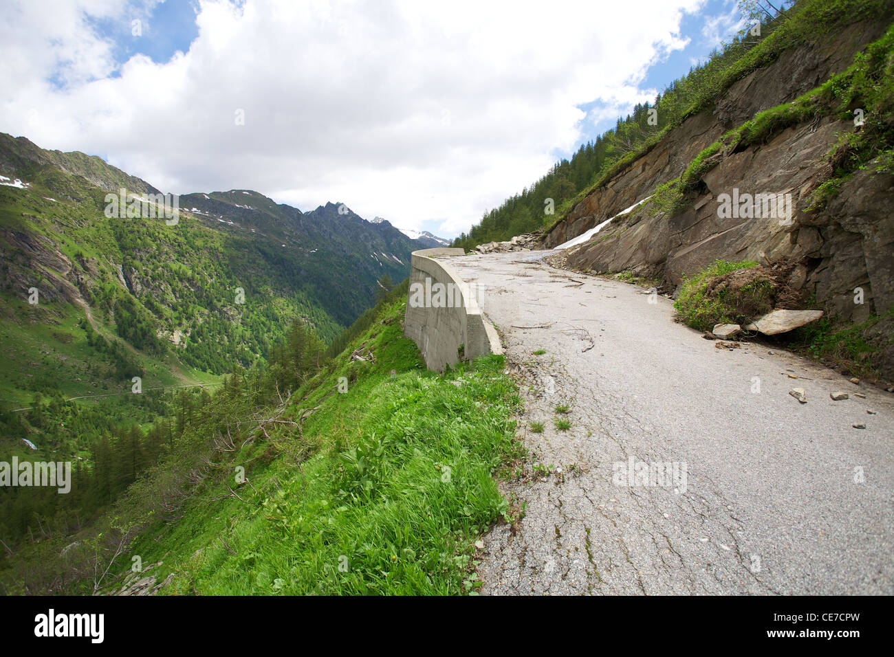 Alpes en Suiza Foto de stock