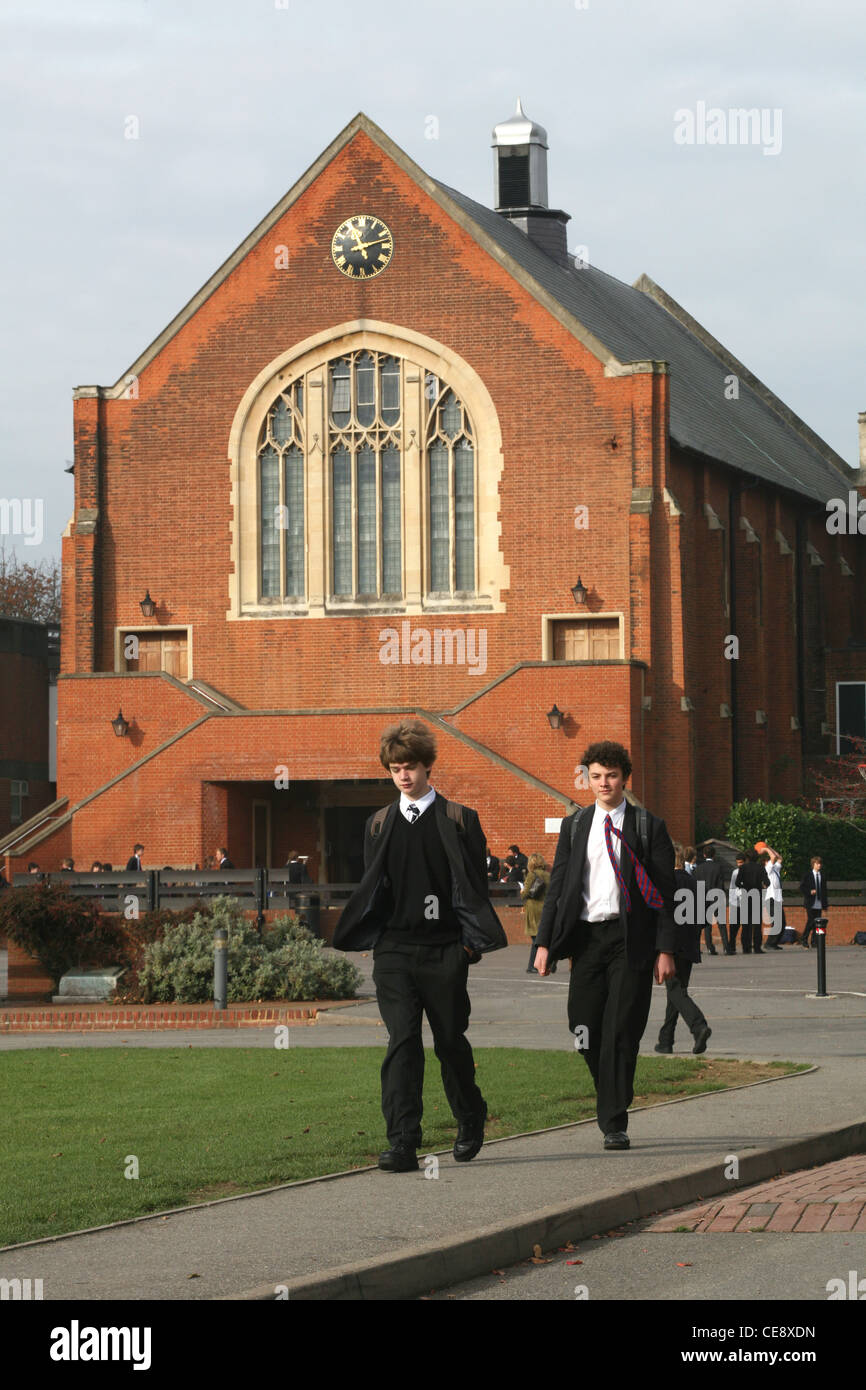 King's College School en Wimbledon, al suroeste de Londres, Inglaterra. Foto:Jeff Gilbert Foto de stock