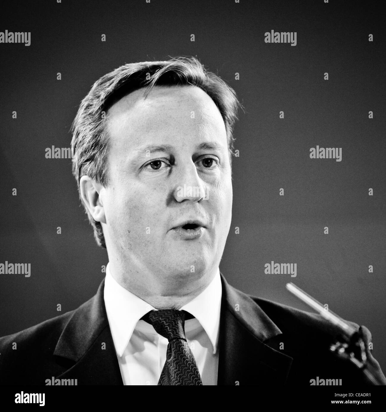 David Cameron Foto de stock