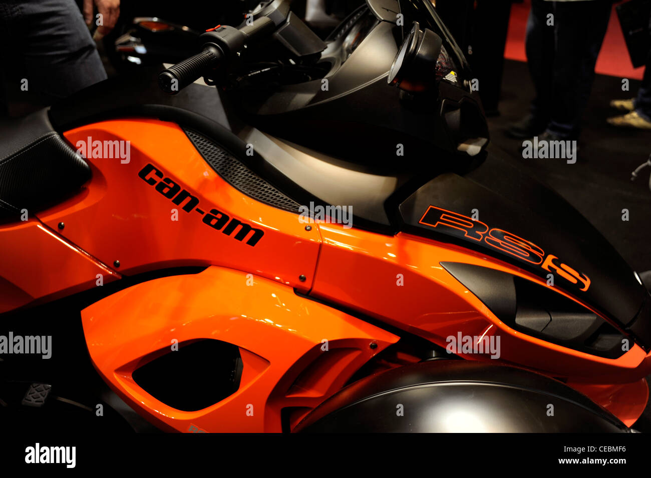 Can-Am,RSS,motor Rotax 990,Paris Moto Show, Francia Fotografía de stock -  Alamy