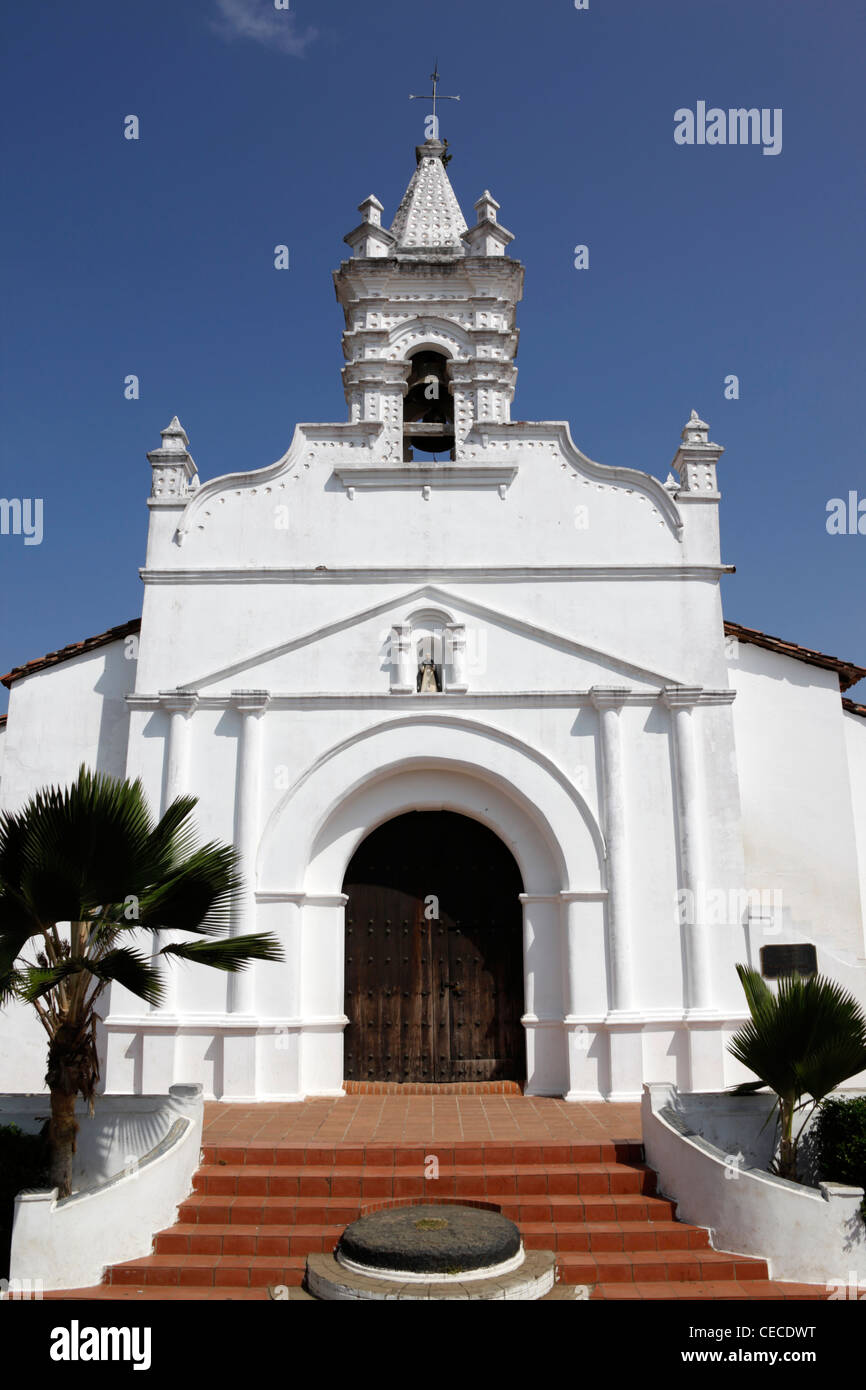 Iglesia de Santo Domingo de Guzmán de Parita, Provincia de Herrera , la península de Azuero, Panamá Foto de stock