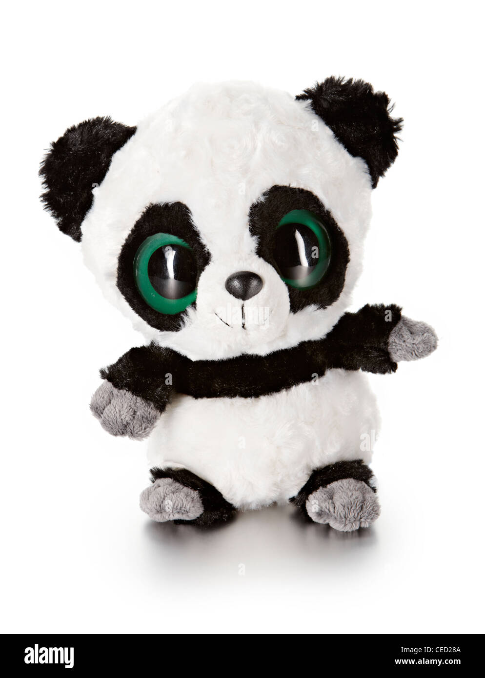 Panda Aurora soft toy Foto de stock