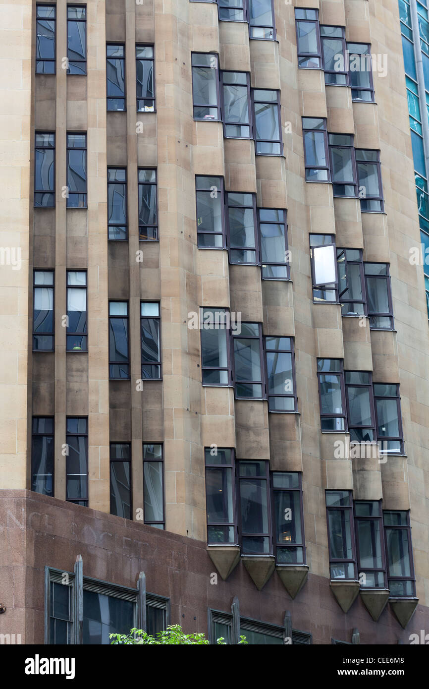 Ciudad Mutual Life Building, 60-66 Hunter Street, Sydney, Australia. Foto de stock