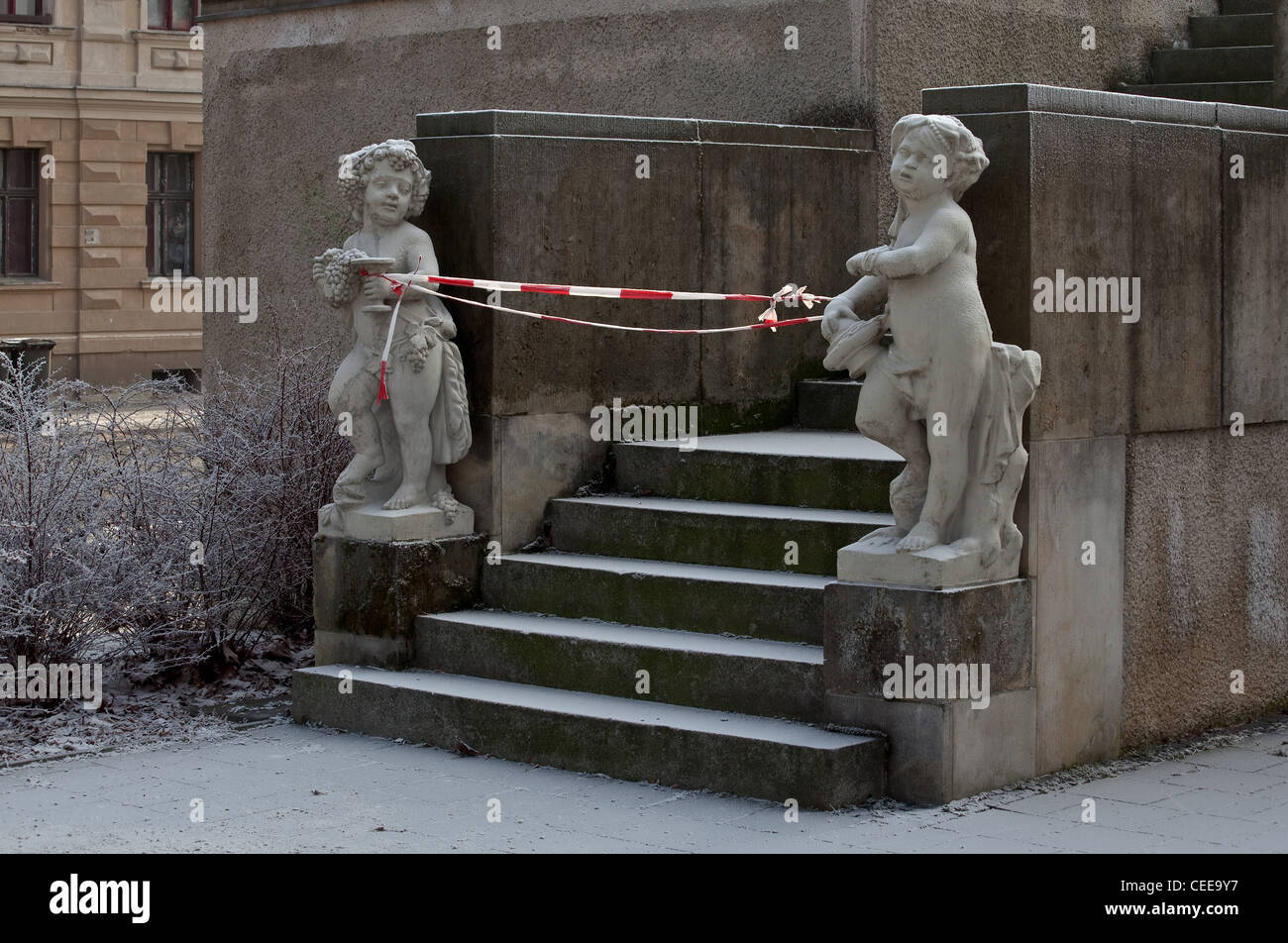 Cottbus, Schloßpark Branitz, FÜRST PÜCKLER--PARK Foto de stock