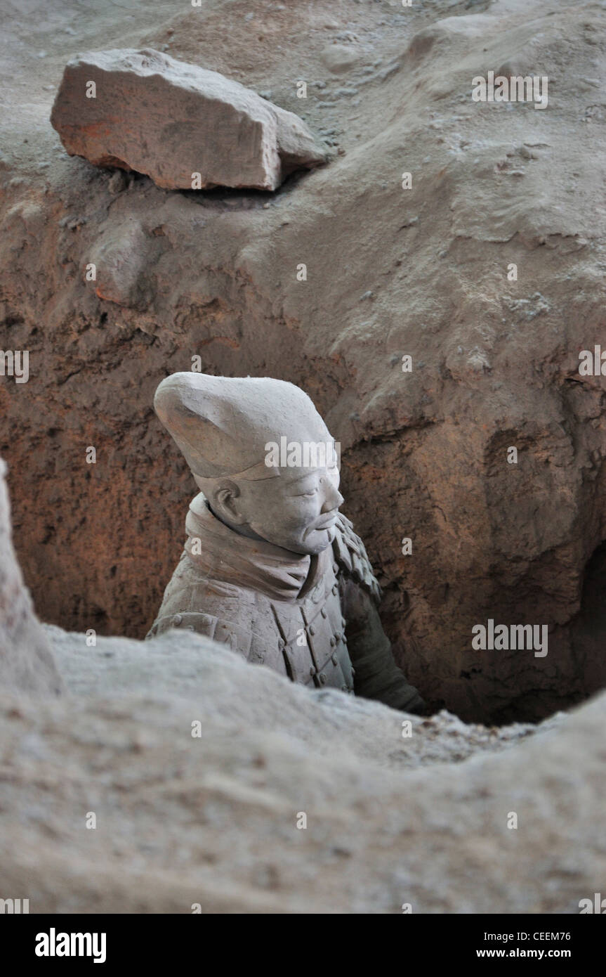 China, Xian, guerreros de terracota, las tumbas imperiales, el Mausoleo del Primer Emperador Qin