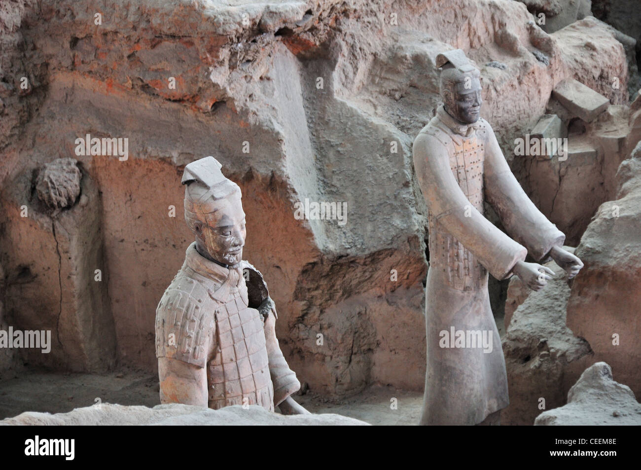 China, Xian, guerreros de terracota, las tumbas imperiales, el Mausoleo del Primer Emperador Qin