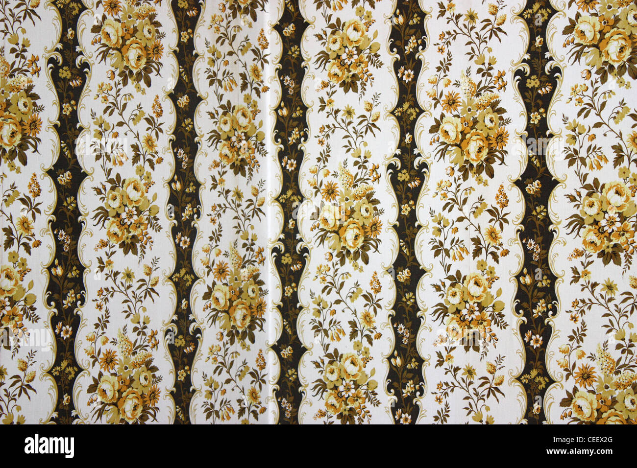 70 Papel tapiz floral Foto de stock