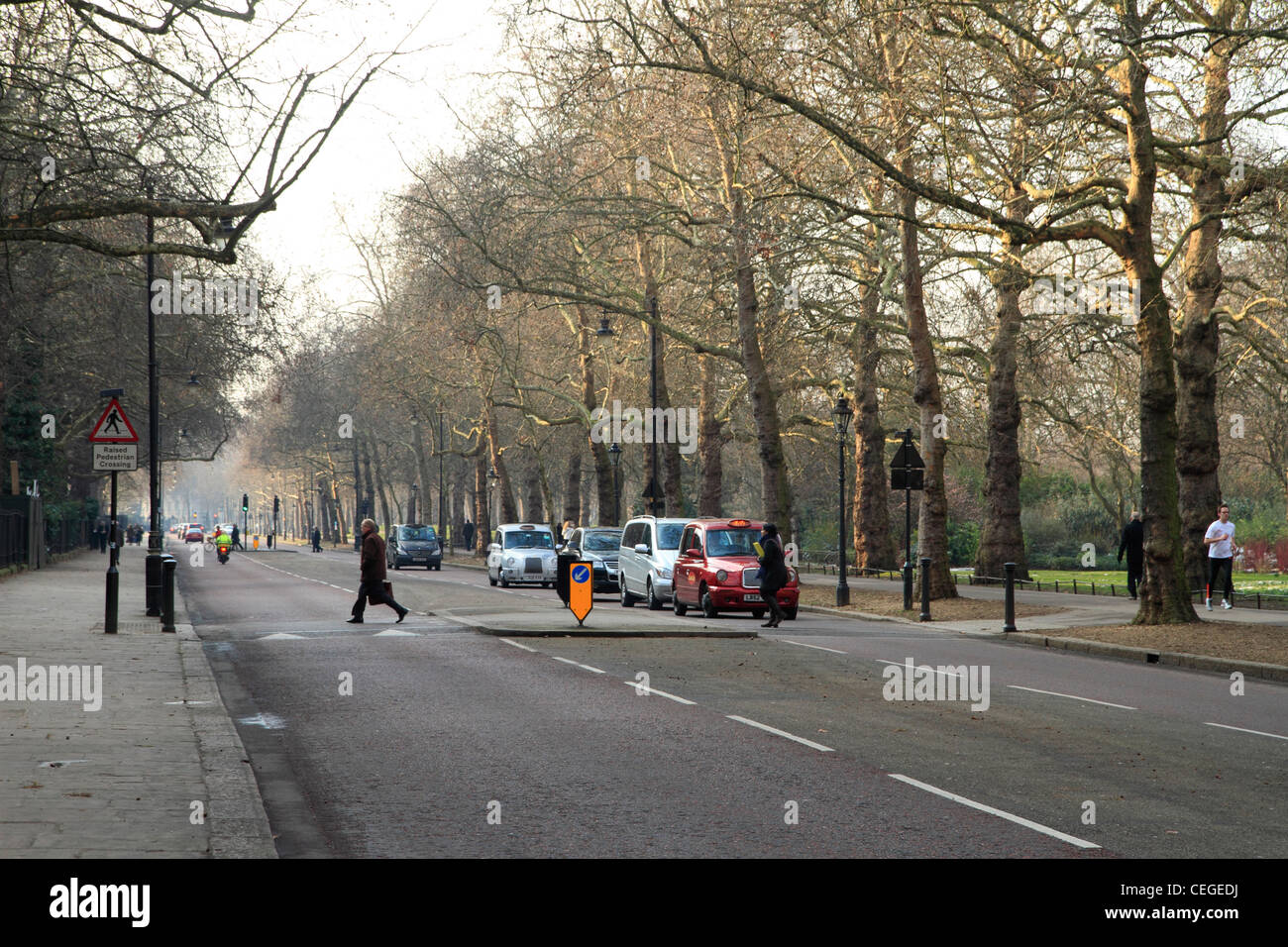 Caminar en forma de jaula, Londres, Reino Unido. Foto de stock