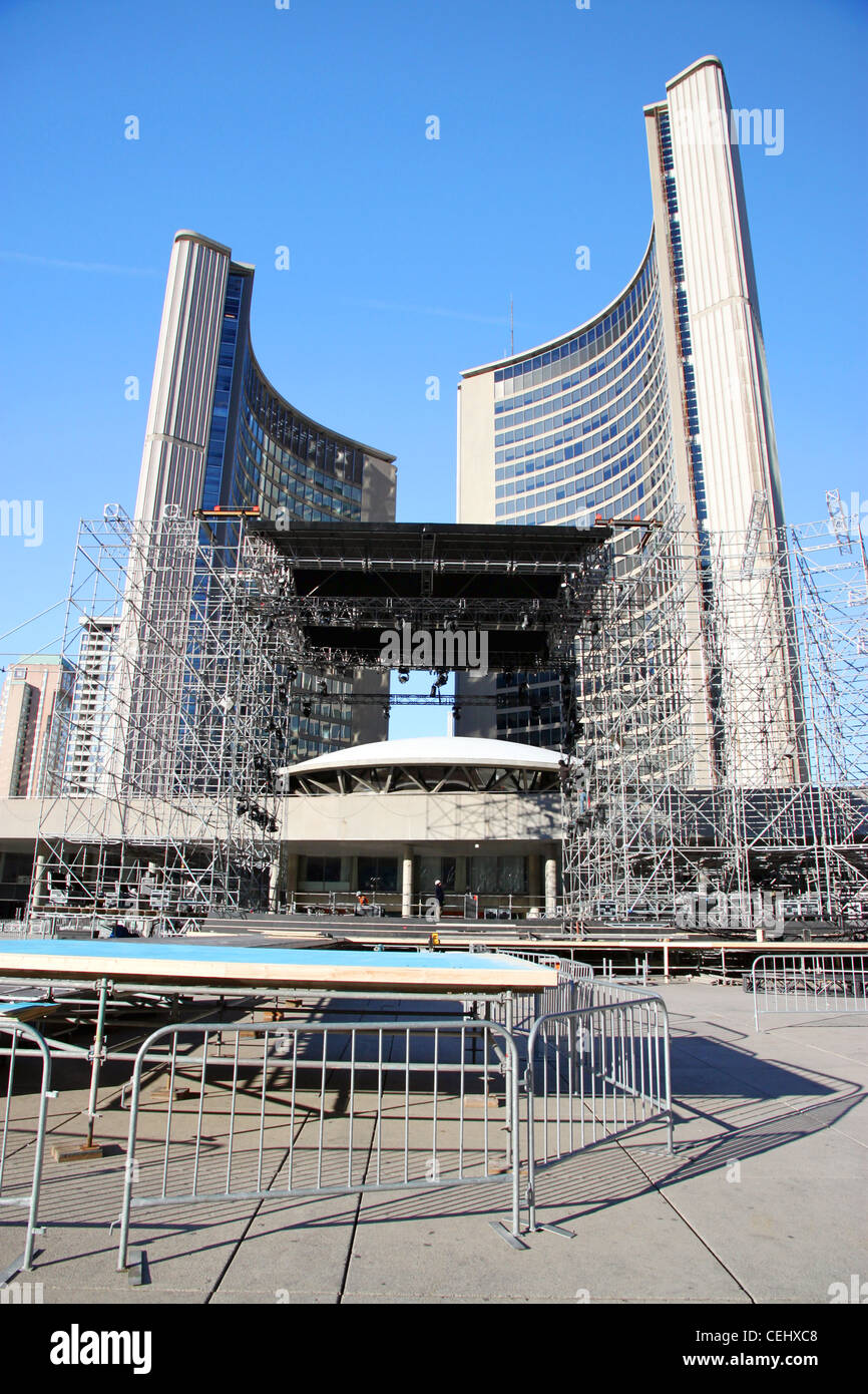 Toronto City Hall Foto de stock