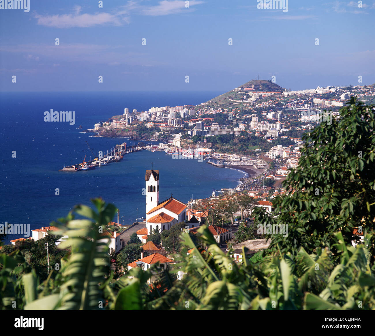 Vistas de Funchal, Madeira, Portugal. Foto de stock
