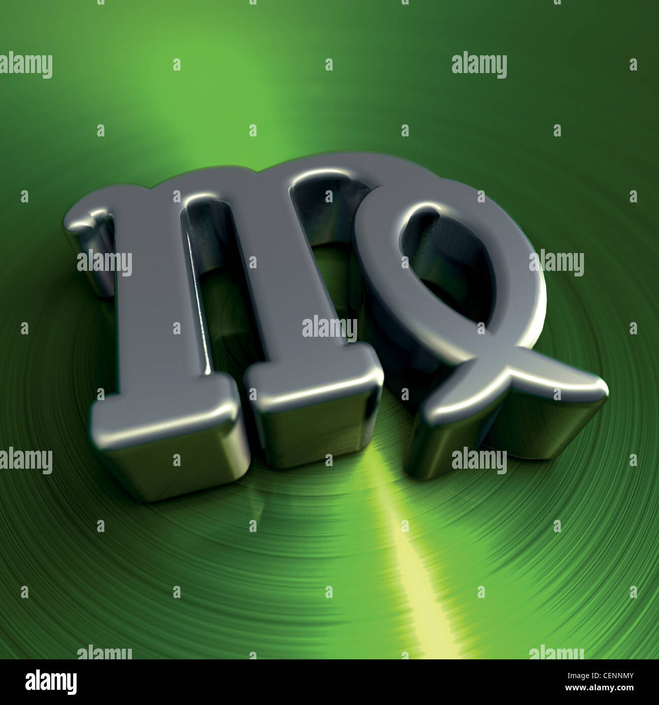 Horoscopo Virgo Glyphssilver Simbolo Sobre Un Fondo De Color Verde Fotografia De Stock Alamy Horoscopo Virgo Glyphssilver Simbolo Sobre Un Fondo De Color Verde Fotografia De Stock Alamy