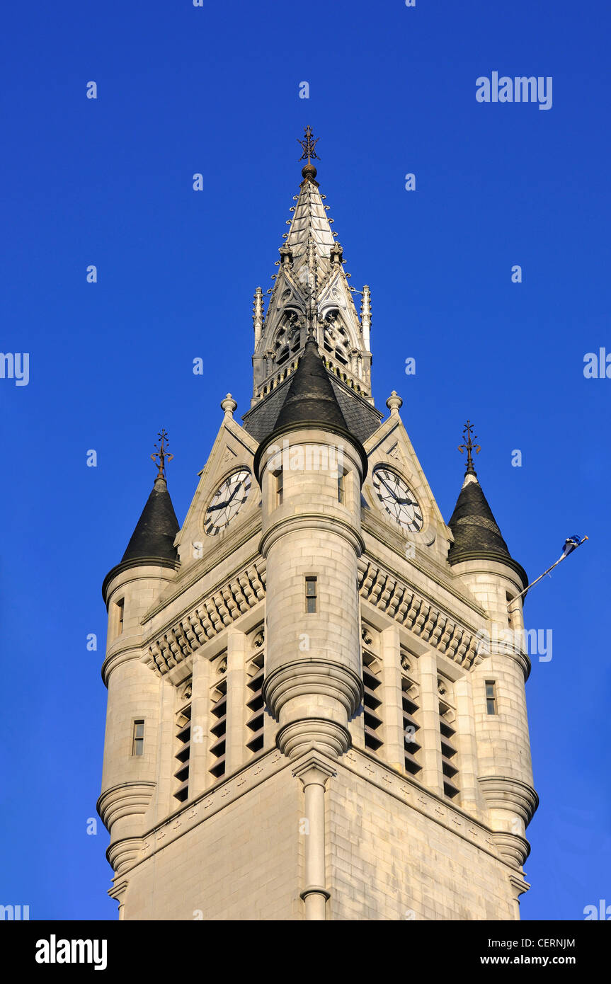 El Town House Aberdeen, Escocia Foto de stock