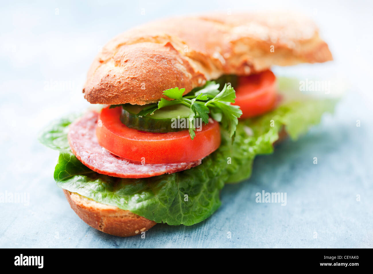Sándwich saludable Foto de stock