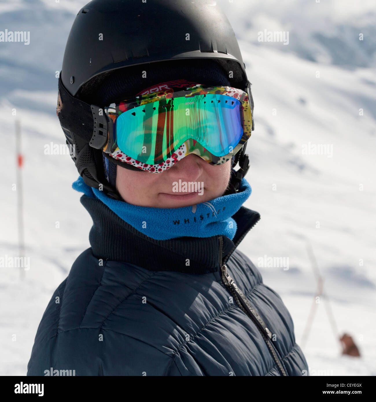 Ski goggles mirror fotografías e imágenes de alta resolución - Alamy