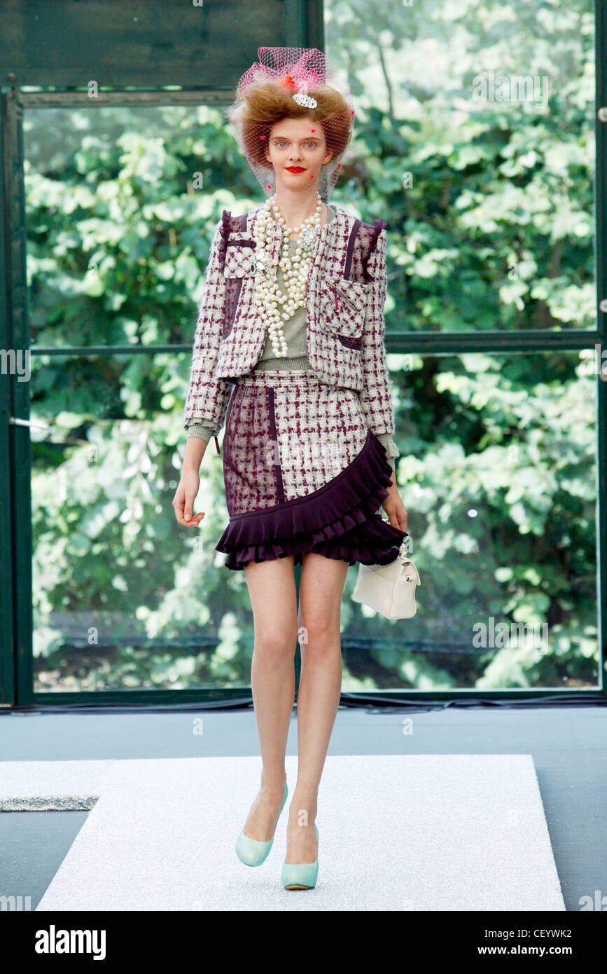 Traje de tweed online chanel