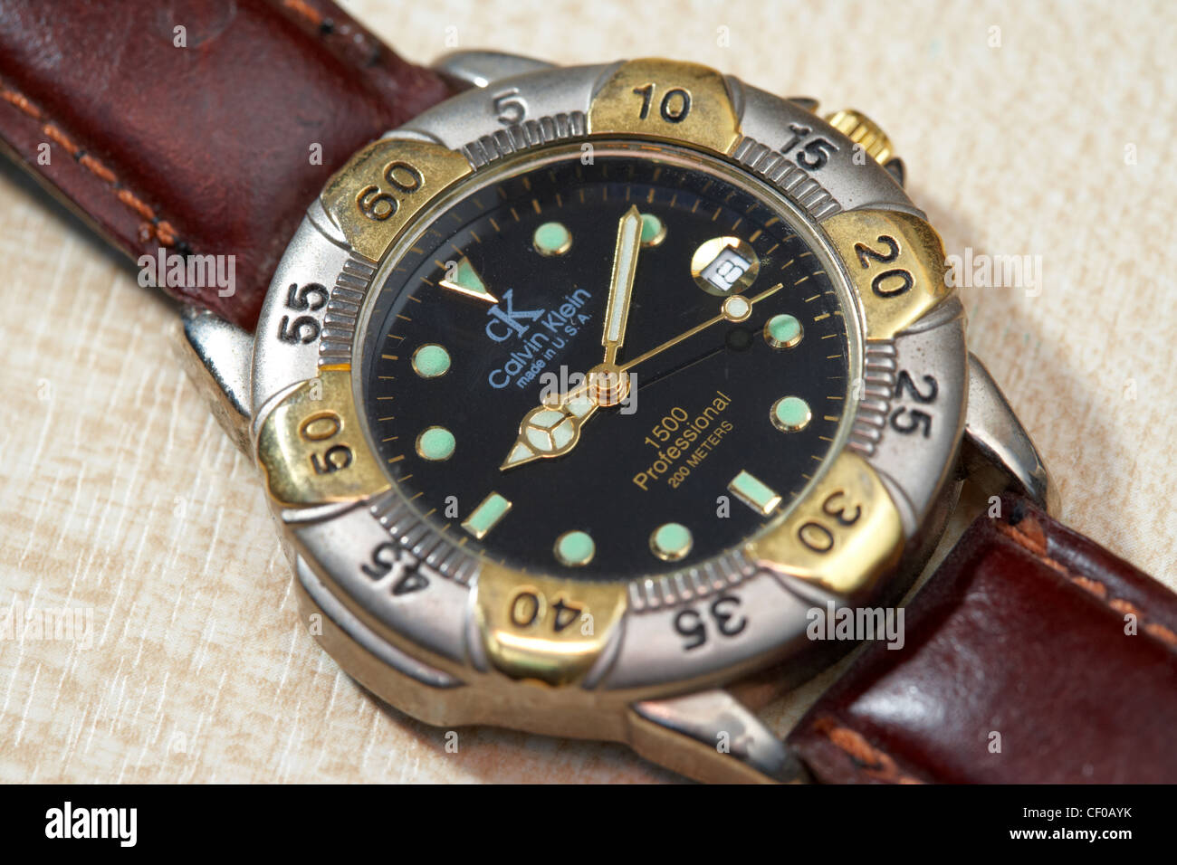Falso falso barato Calvin Klein reloj de diseño Fotografía de stock - Alamy