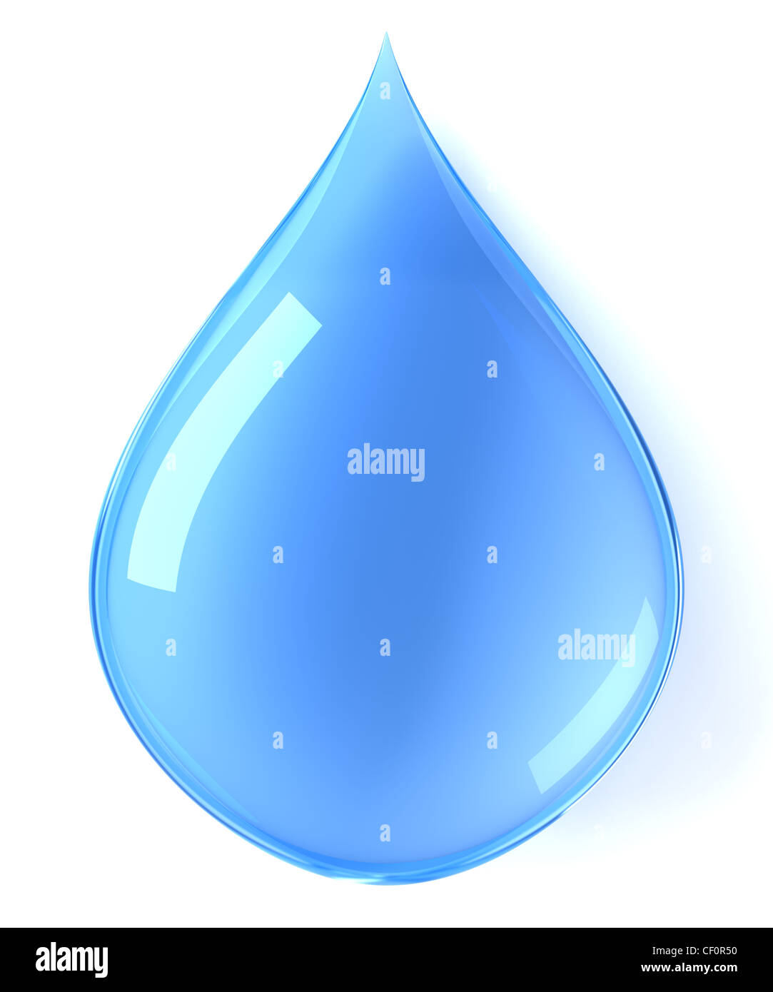 Gota de agua Foto de stock
