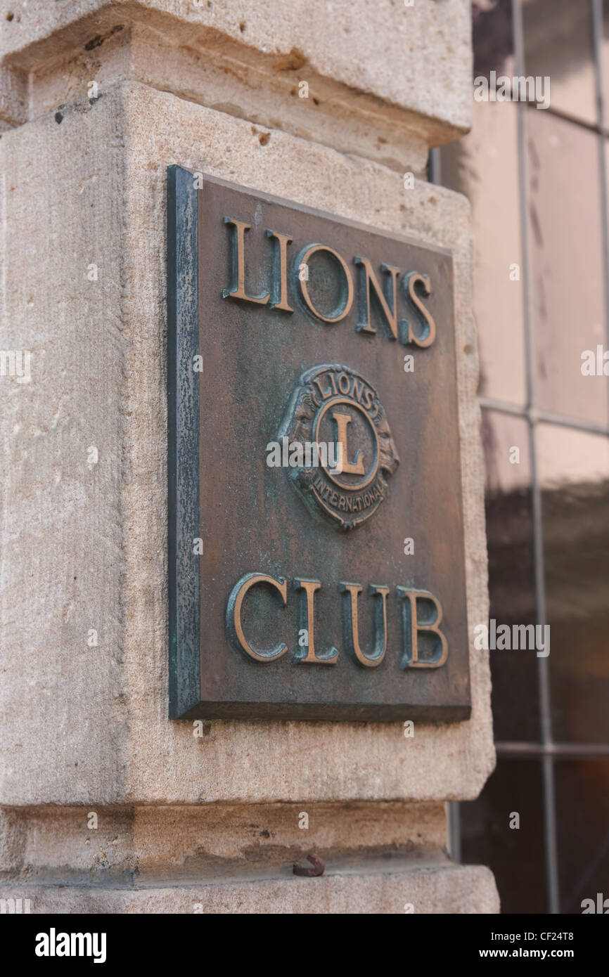 Club de leones internacional fotografías e imágenes de alta resolución -  Alamy