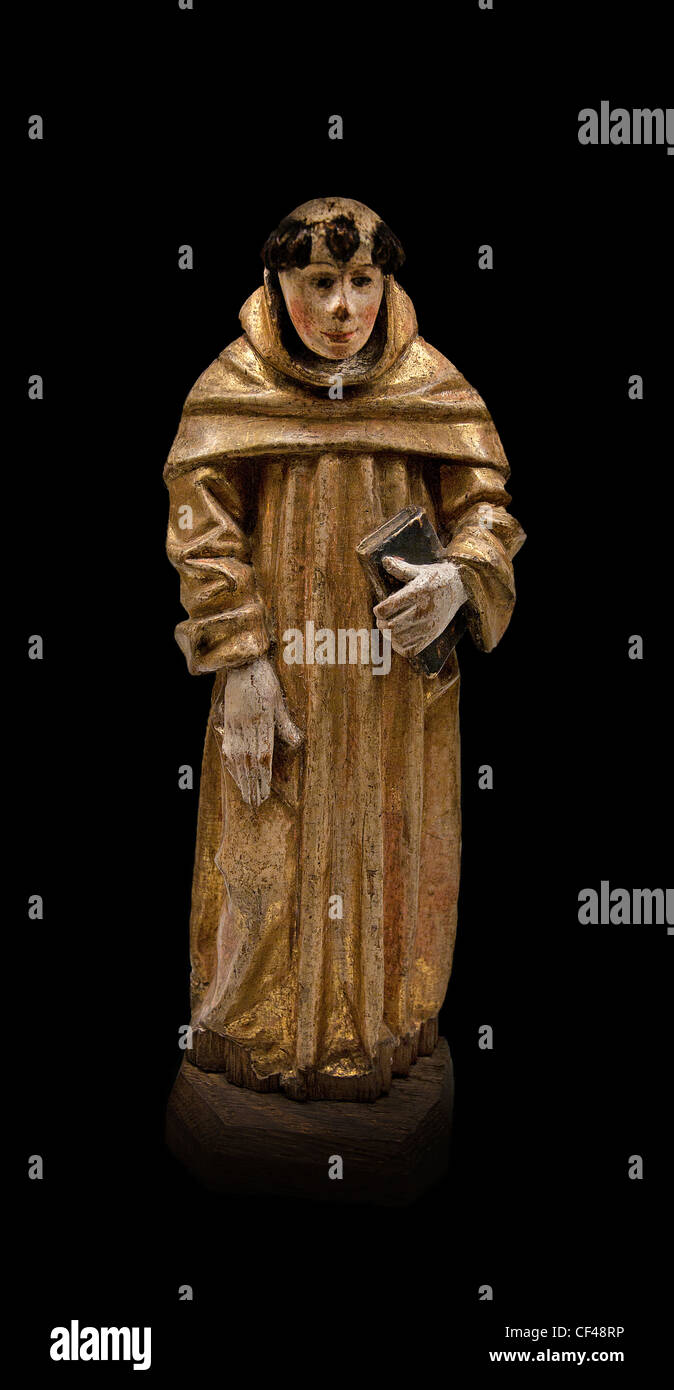 Monk 1520 Edad Media Amberes Bélgica Bélgica Foto de stock