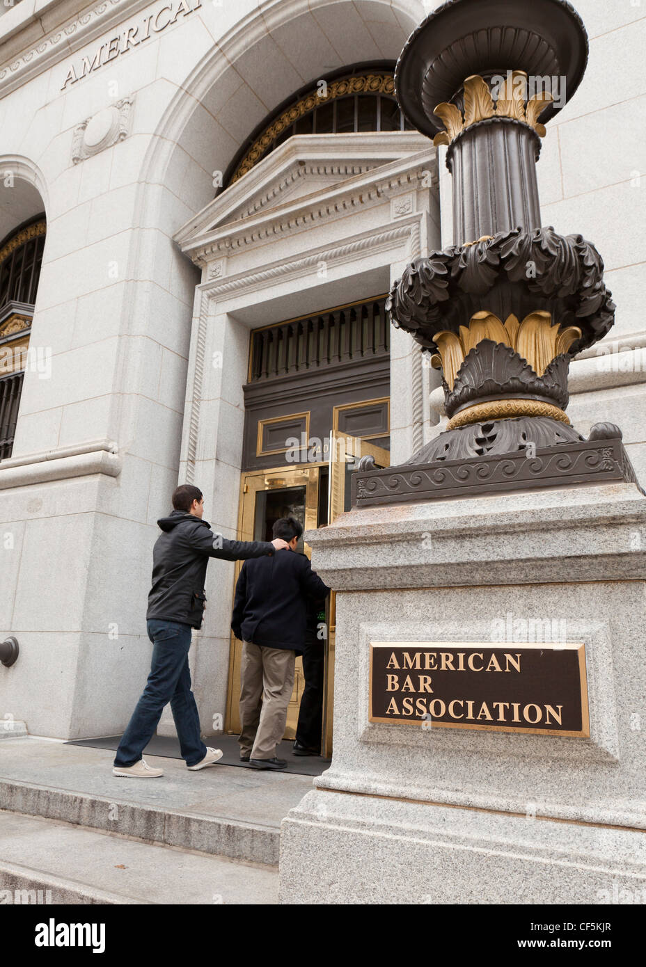 American Bar Association edificio delantero - Washington, DC, EE.UU. Foto de stock