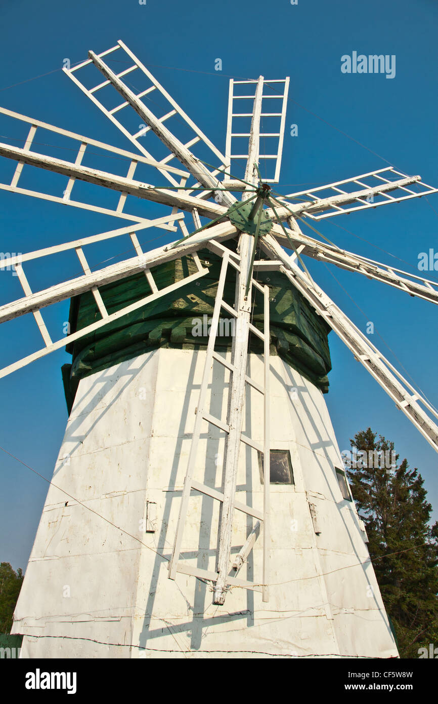 Davidson Windmill en Douglas County, Wisconsin. Foto de stock