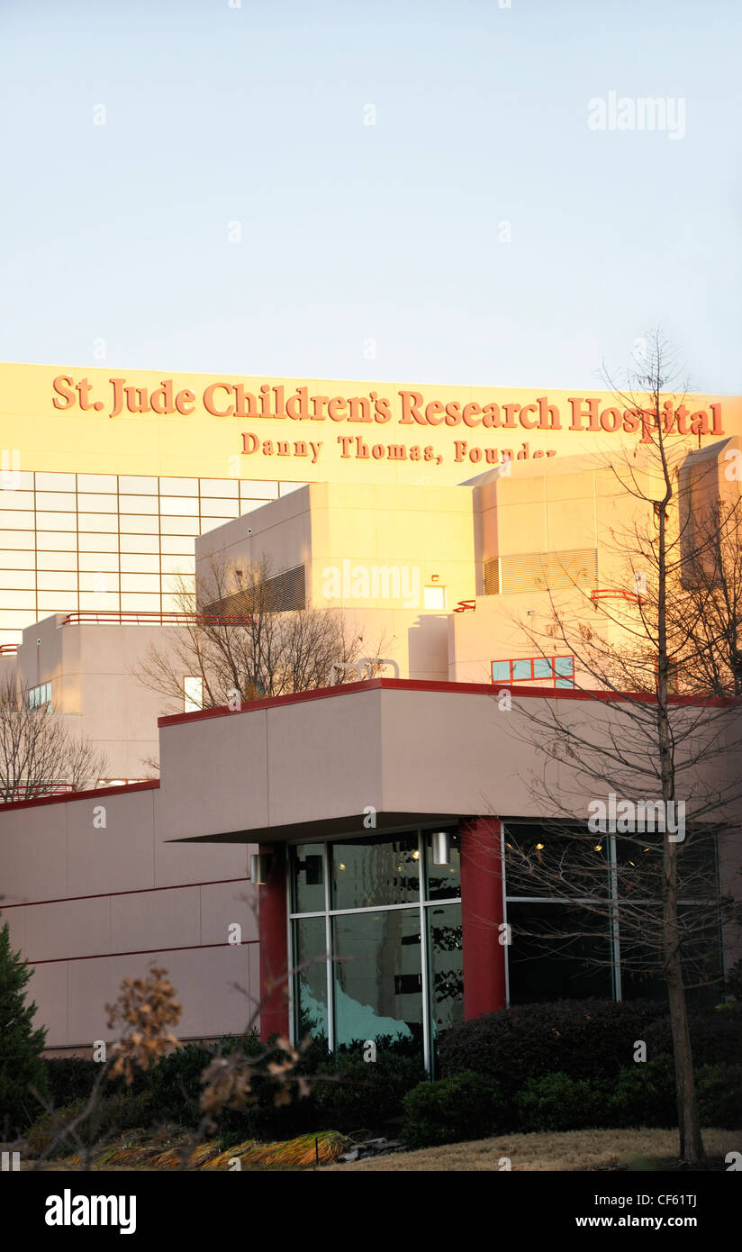 Hospital Infantil de Investigación "Saint Jude", Memphis, Tennessee, EE.UU. Foto de stock