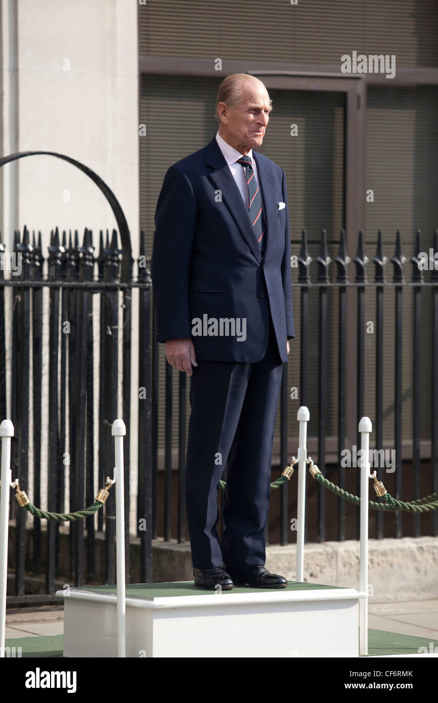 El príncipe Felipe, Duque de Edimburgo Foto de stock