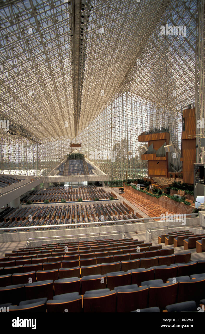 La Catedral de Cristal, Los Ángeles, California, Estados Unidos, América,  el vidrio, la luz, la iglesia, el lugar, la arquitectura moderna Fotografía  de stock - Alamy