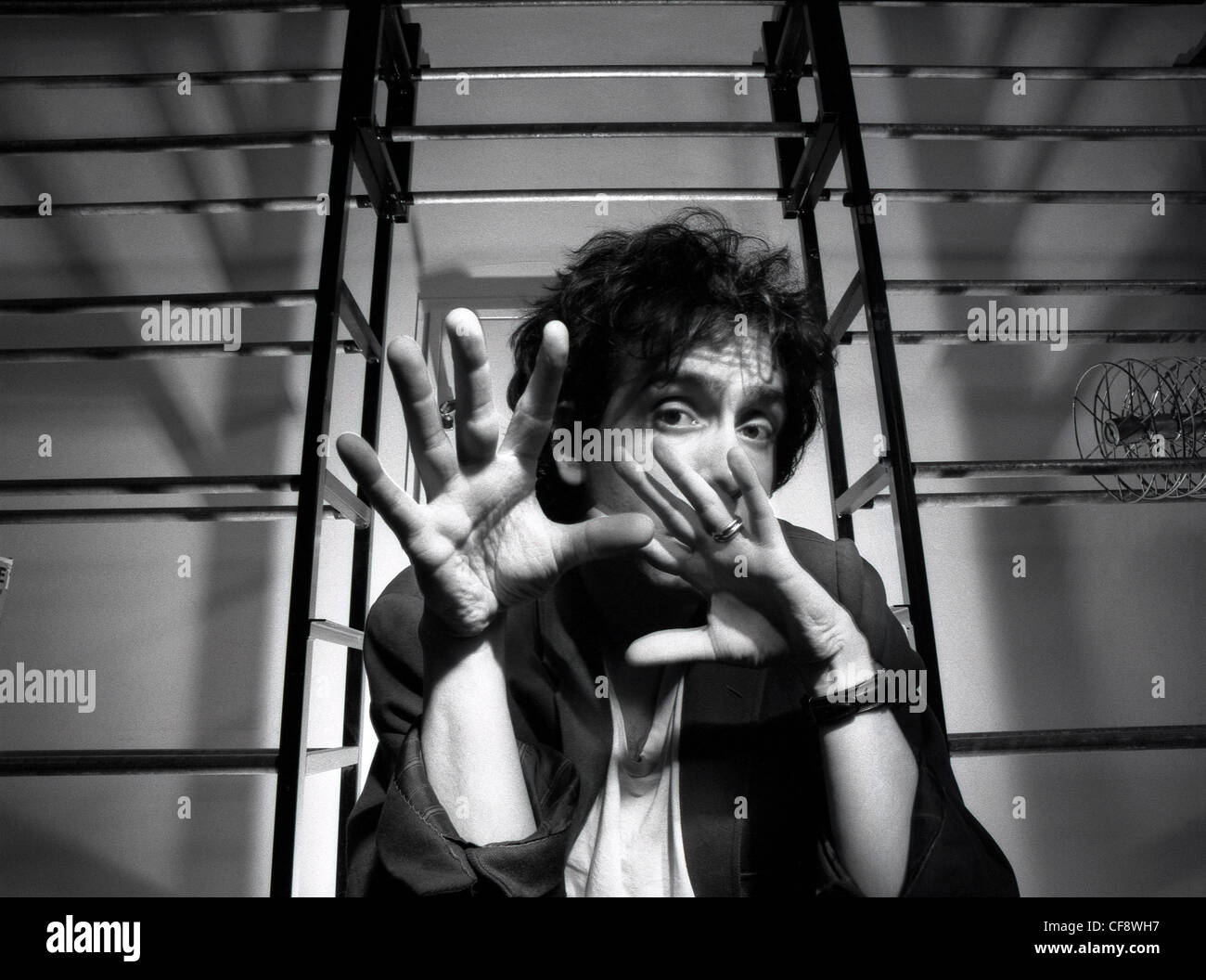 Retrato del director de cine Tim Burton Fotografía de stock - Alamy
