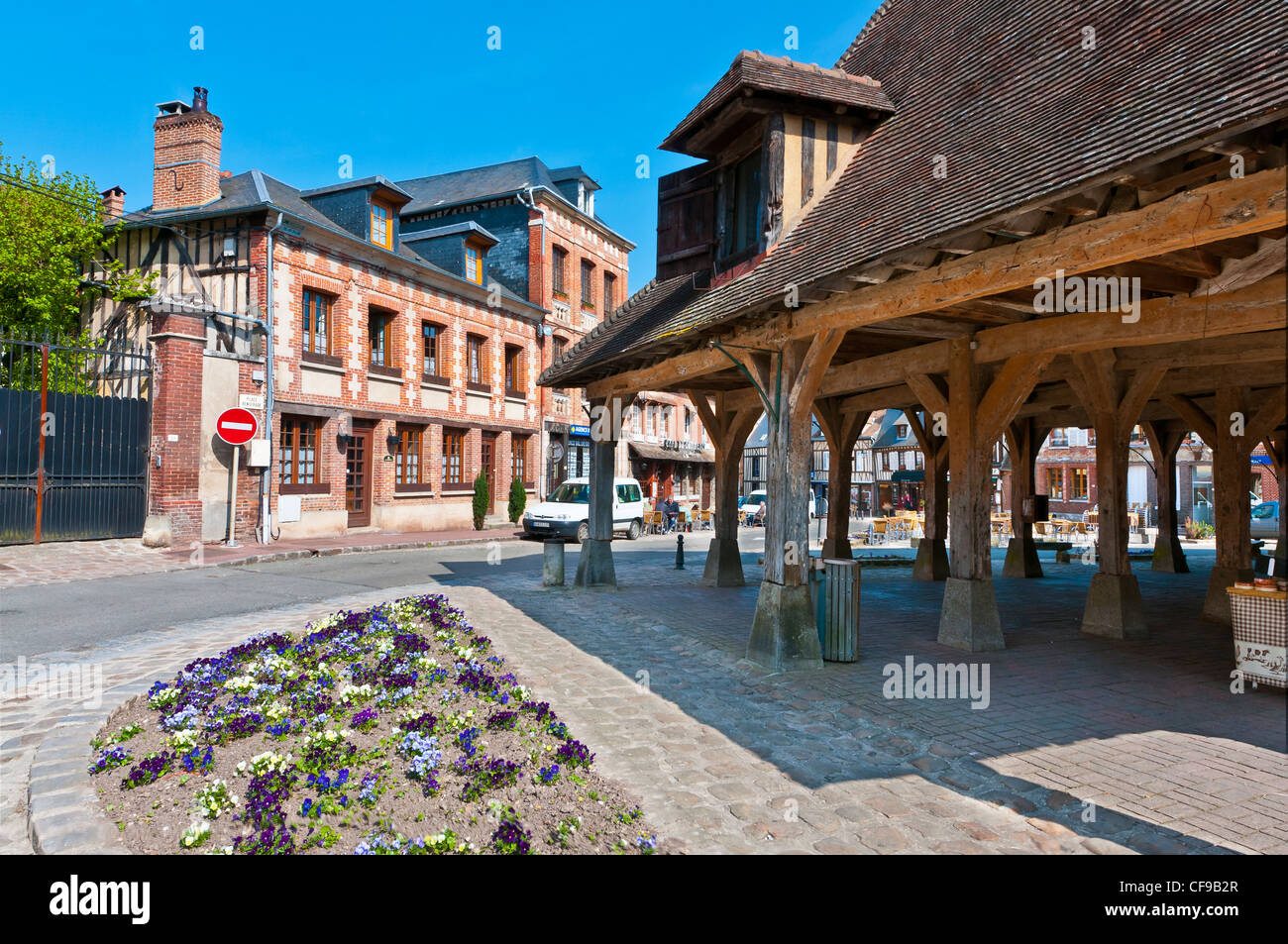 Lyon-la-FORET, Normandía, Eure, Francia, Europa Foto de stock