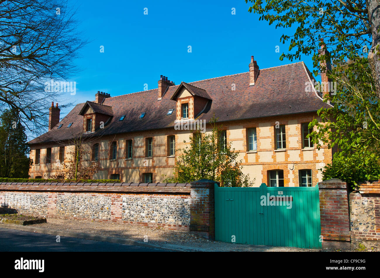 Lyon-la-FORET, Normandía, Eure, Francia, Europa Foto de stock