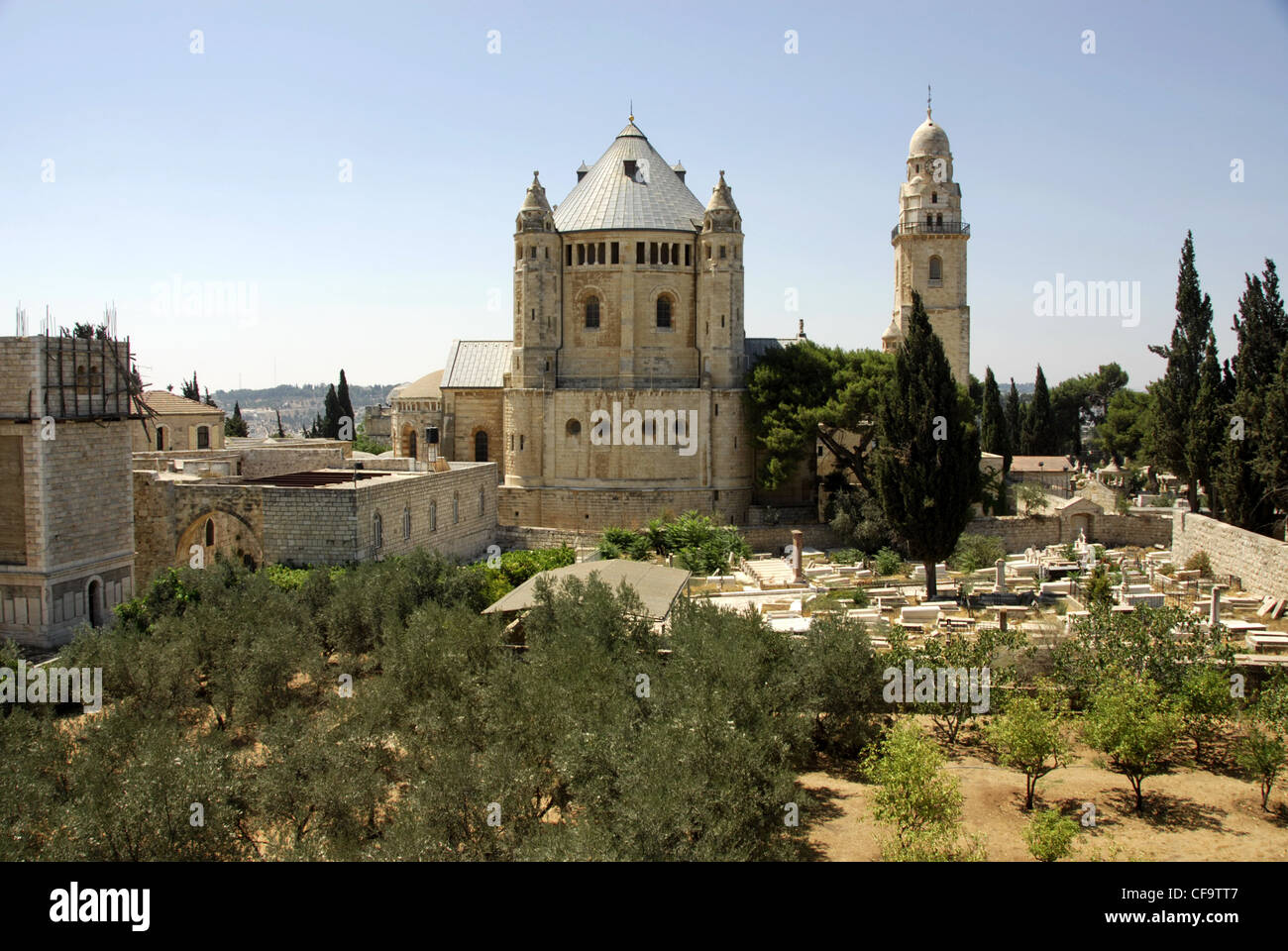 Iglesia de la Dormición de la Madre de Dios en el monte de Sión, Jerusalén,  Israel Fotografía de stock - Alamy