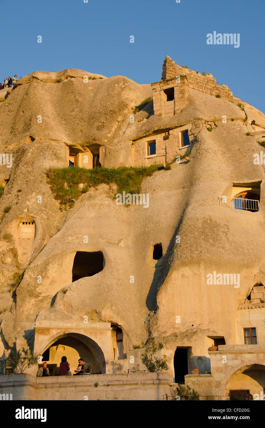 Goreme, Capadocia, también Capadocia, Anatolia Central, principalmente en la provincia de Nevşehir, Turquía Foto de stock