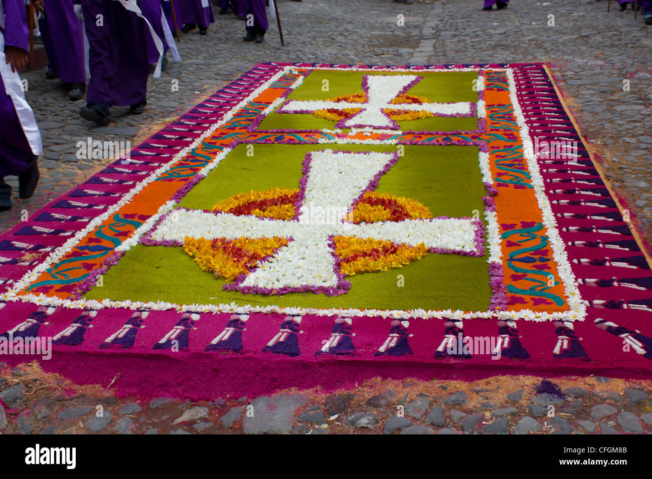 Alfombra para procesion fotografías e imágenes de alta resolución - Alamy