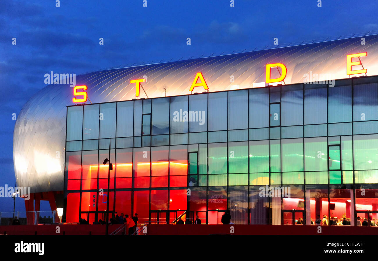 Valenciennes (59): estadio multiusos 'Stade du Hainaut' Foto de stock